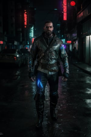 (photorealistic):1.3
(high quality, best quality):1.25, best aesthetic, dynamic pose view, beautiful | day | night | sunset | rain | aurora
editorial magazine photography of cyberpunk strong handsome hero 1man, holographic nylon sci-fi suit with laser gloves and holographic male boots, cyberpunk crowded street, heroic, brave, confident
male focus, uncompressed textures, .raw, incredibly absurdres, (ultra detailed), (((full height))), ufotable, capcom, valorant, blade runner, iridescent, vivid background, neon lights, reflections, real life,ActionFigureQuiron style,Tsar Ivan the Terrible,perfecteyes