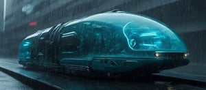 A plastic cyberpunk aqua glassy locomotive on rainy day (from alternate reality:1.4),
break,
break,
Noise: 50%,
break,
break,
(hyper future realistic style),
break,
break,
(Strength 6.0),
break,
break,
maglev trails,
break,
break,
movie still, cinestill, ,greg rutkowski