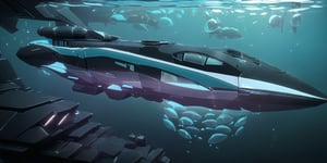 A (plastic cyberpunk glassy train-locomotive:1.2) on maglev trails (inside underwater futuristic-glass tunnel with visible ocean through glasses):1.15, very 3d, octane render, maya rendering,  ultra quality physic-based rendering, perfect engineering perfect geometry, exceptional composition, cg masterpiece, 
break,
break,
Noise: 50%,
break,
break,
(hyper future realistic style),
break,
break,
(Strength 6.0),
break,
incredibly absurdres, new, newest, 
break,
movie still, cinestill, ,greg rutkowski,stealthtech 