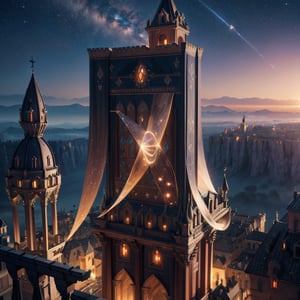 ultra realistic 8k cg,flawless,clean,masterpiece,professional artwork,cinematic lighting,cinematic bloom,fantasy,dreamlike,unreal, gem,jewelery, ((epic castle)), balcony, 