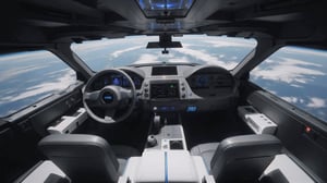  space, masterpiece, high_resolution, high detail, high tech ui, spaceship interior, holographic interface, hubble, futuristic