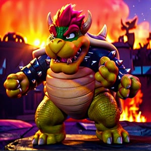A Bowser With a Fats Big Belly