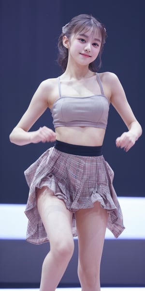  best quality, raw photo, 1 beautiful girl, hk_girl,  dance, dancing