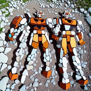 rock_2_img, rock image, rock art, rock, stone gundam made out of rocks 