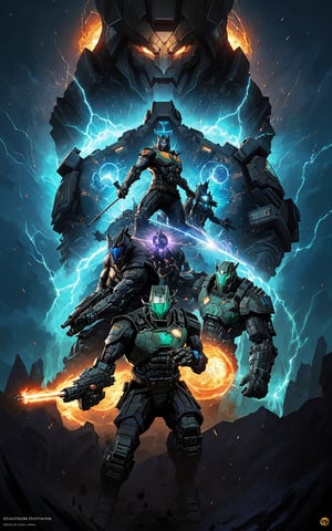 Bhim, reborn as Agent Breach in Valorant, materializes at the intersection of ancient valor and modern warfare. His towering presence is clad in a fusion of Kshatriya heritage and tactical armor. With mace transformed into a seismic charge launcher, he shatters obstacles with primal force. Each step sends tremors through a cybernetic landscape, as his abilities resonate with the earth's power. A warrior whose spirit ignites seismic disruption, BhimBreach embodies the clash of epochs in a single figure, a guardian both of mythic legends and cutting-edge combat.,Science Fiction,futureaodai,Circle