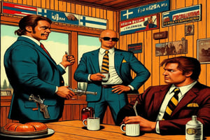 If pulp fiction was filmed in Finland