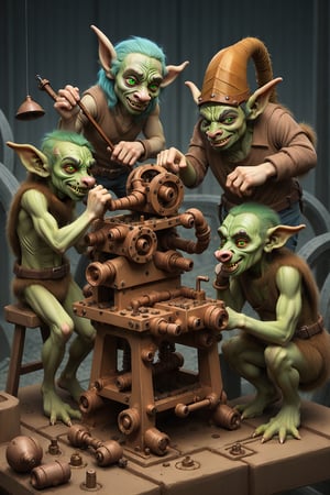 goblin engineers doing goblin machinery weird