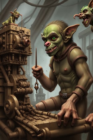 goblin engineers doing goblin machinery weird