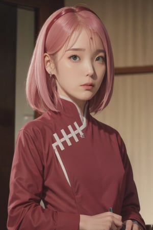 ((masterpiece, best quality)),haruno sakura,iu