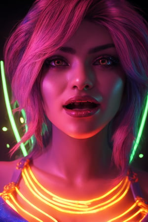 Sreeleela:1.2), best quality, 8k, ultra-detailed, realistic:1.37, vibrant colors, vivid shading, breathtaking portrait of an alien shapeshifter entity, mesmerizing eyes, intricate facial details, otherworldly skin texture, insane smile, unnerving and intricate complexity, surreal horror atmosphere, dark shadows, inverted neon rainbow drip paint, ethereal glow, hypnotic energy, transcendent beauty, mystical aura, octane render,High detailed ,sreeleela,1 girl