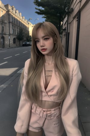 photorealistic:1.37, masterpiece, best quality, raw photo, uhd, 1girl, long hair, brown hair, seductive, secretary outfit, model pose, looking at viewer, on street, intricate detail, detailed background, detailed skin, pore, highres, hdr,little_cute_girl,Korean,DararatBoa,1girl,Sexy
,dream_girl,lalalalisa_m, (full-body)