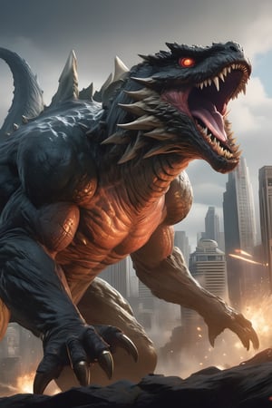 Explore the breathtaking artwork called "Kaiju Attack," a masterpiece in the genre of horror, science fiction, and concept art. Created by renowned artists Julie Bell and Boris Vallejo, this artwork showcases intricate details and can be found on popular platforms like DeviantArt, ArtStation, Flickr, and Pixiv. The utilization of Octane Render technology ensures ultra-detailed visuals, while the Deep Color and 8k resolution provide a visually stunning experience. The dynamic lighting and Unreal Engine 5 bring the artwork to life, complemented by the HDR effects that add depth and dimension. Notably, artists such as Artgerm and WLOP have drawn inspiration from this captivating piece.
