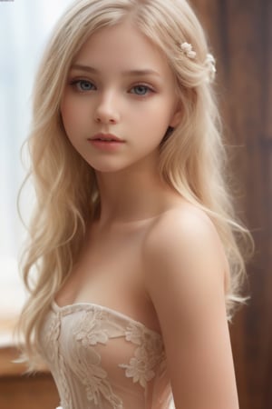 (full body:1.5),((photorealistic)),realistic,photography,masterpiece,best quality,((ultra-detailed)),standing teengirl 12 years,full body, nude,perfect hands, perfect fingers, exposed_pussy, puffy_nipples,tiny_breasts,,long hair blond,elegant bedrooms,sensual look, (small breasts), (transparent  babydoll:1.5),
