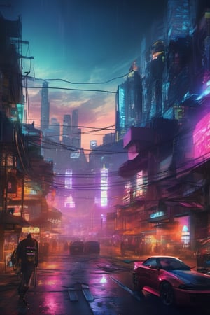 a trending wallpaper, cyberpunk city at night, theme, bestseller, masterpiece, high quality, 8k quality