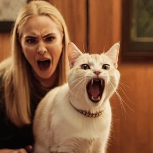 woman yelling at cat (meme)