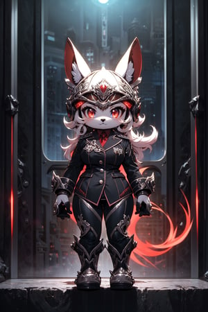 High detailed , female, uniform , muscled , futuristic ,fantasy00d,vamptech , red moon , city ,furry,

mujer pelirroja, con pecho grande, guerrera, con armadura sin casco, full body view

,chibi