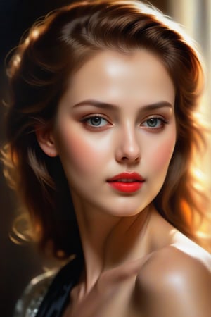 beautiful face of woman, art by Alberto Mielgo and Andrew Atroshenko,
dramatic, fine detail, atmospheric, vivid tones, sharp edges, pure perfection,
divine presence, unforgettable, impressive, breathtaking beauty, volumetric light,
ultra high quality model, masterpiece, sharp focus, depth of field, unreal engine