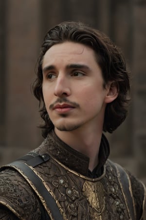 Hyperrealistic photo, Pale Skin, Portrait of a hybridization between Timothée Chalamet face and Adam Driver face , detailed symmetrical face , 4k textures, symmetrical eyes,RAW photo, 4k, masterpiece, high-res, extremely intricate, high detailed skin,1.2 prfm style, symmetrical face, closed lips, almond-shaped black eyes, crystal obsidian grim armour, perfect composition, beautiful detailed intricate insanely detailed, 8k artistic photography, photorealistic concept art, soft natural volumetric cinematic perfect light. hunter eyes, natural light, intense, perfect face, RAW, analogue, Nikon Z 85 mm.
,detailmaster2,Movie Still,male