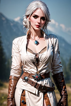 score_9, score_8_up, score_7_up, masterpiece, ultra detailed, 1 female,realistic,ntpn,solo, ciri (the witcher) cosplay