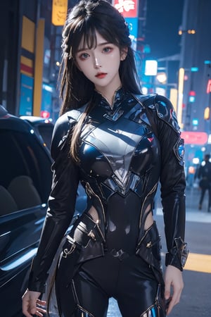 masterpiece,(bestquality),ultra-detailed,photorealistic,1girl,solo,accessories,7mix2,matrix suit