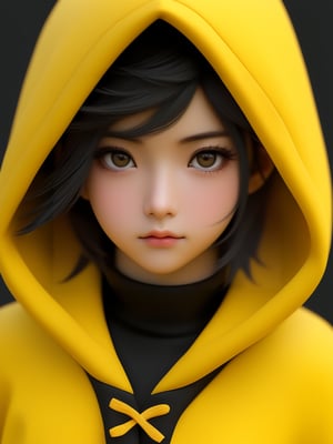Naruto uzumaki,女孩,旗袍,Dream, cute girl on a yellow black hoodie, in the style of yuumei, realistic hyper - detailed rendering, yumihiko amano, zhang jingna, wiccan, trace monotone, rtx on ,細緻的背景,indian boy,