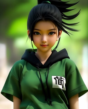 Happy shikamaru nara,女孩,旗袍,Dream, 10 year cute girl on a Green vest over a white short-sleeved shirt with black pants hoodie, in the style of yuumei, realistic hyper - detailed rendering, yumihiko amano, zhang jingna, wiccan, trace monotone, rtx on ,細緻的背景,indian boy, various poses 