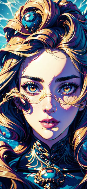 high_resolution, high_res, high details, High detailed,Detailedface, best quality ,Amazing 
 ,Beautiful golden eyes ,finely detail ,Depth of field,extremely detailed CG unity 8k wallpaper,(1 girl :1.5),Deep sea background,jellyfish,masterpiece,fluttered detailed splashs, beautiful detailed water,cosmic eyes,Shock sensation,(realistic :0.5),octopus,original