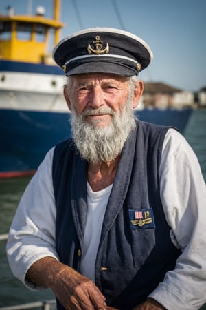 old sailor just home from long journey