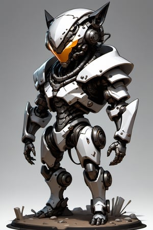 perfect slender full body,chibi,((mecha, mech,slender, streamlined shape, smooth mech body)), heavy machine, mechanical android,mechanical face, intricately hard surface, heavy armored hands and legs, joints on rivets, attached many mechanical equipments, (((hard surface pyramid closed hood))), heavy armored thighs, heavy armored forearms,(((full body shot))),absurdres,ultra hires,ultra detailed, best quality, front shot,