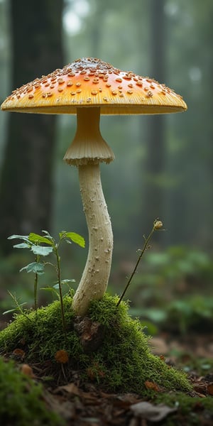 mushroom circle, fae circle, fairty circle,A perfect circle of mushroom, ultra realistic nature photagraphy, this strange phenomena is often called a "fey trap", those who step inside the mushroom circle may never been seen again