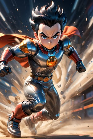((full body image of Astroboy,)) ((Action pose)), (Masterpiece, Best quality), (finely detailed eyes), (finely detailed eyes and detailed face), (Extremely detailed CG, intricate detailed, Best shadow), conceptual illustration, (illustration), (extremely fine and detailed), (Perfect details), (Depth of field),more detail XL,action shot