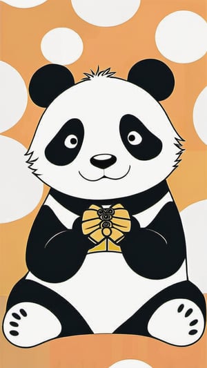 1girl, A Panda Women's capricious illustration, a playful character from the Naruto Tenten series. The scene takes place on a white background. The work of art is characterized by its intricate details, which shows the delicate patterns of the mouth mouth, mixture panda and the dynamic posture of the character. The style of the Enlightenment is influenced by the art of Kishimoto, the creator of Naruto, and incorporates manga and anime elements. Digital paint exhibits soft lines and rich colors, accentuating the energy and animated atmosphere. This attractive pet design captures the essence of Panda Man and Tenten, creating a lovely and striking work of art.
(((only the character on white background: 1 9)))