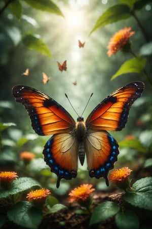 	A butterfly in transformation