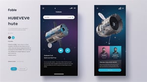 hubble, futuristic, UI-UX Style