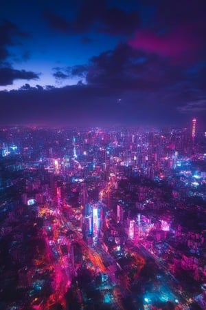 neon,sky