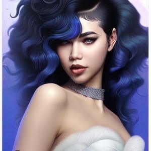 mehkadon , a painting mehkadon ,blue curly hair, 85mm portrait, ross tran 8 k, hyperrealistic fantasy art, realistic fantasy painting, realistic fantasy artwork, wlop art, digital fantasy art ), fantasy woman, wlop and ross tran, in style of wlop, karol bak uhd, beautiful fantasy art, by tom bagshaw and boris vallejo
