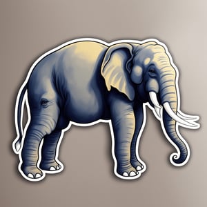 Elephant sticker,Stickers