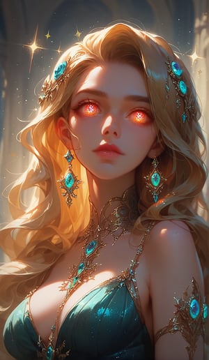 pretty girl, Expressive, girl in glowing dress, sparkle eyes, SCORE_9, SCORE_8_UP, SCORE_7_UP, SCORE_6_UP, MASTERPIECE, BEST QUALITY, HIGH QUALITY, HIGHRES, ABSURDRES, PERFECT COMPOSITION, INTRICATE DETAILS, ULTRA-DETAILED, PERFECT FACE, PERFECT EYES, NEWEST, AESTHETIC,