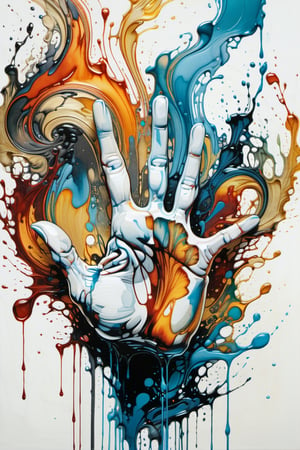  ((hand ok sign)),colorful ink flow, 64k resolution photorealistic masterpiece:by aaron horkey and jeremy mann:intricately detailed fluid gauche painting,by jean baptiste mongue, acrylic: watercolor art, professional photography, dynamic lighting, volumetric lighting maximalist photoillustration:by marton bobzert,8k resolution concept art intricately detailed, complex, elegant, majestic, ecstacy, fantastical, aspect ratio:16:9, (((no clothes)))