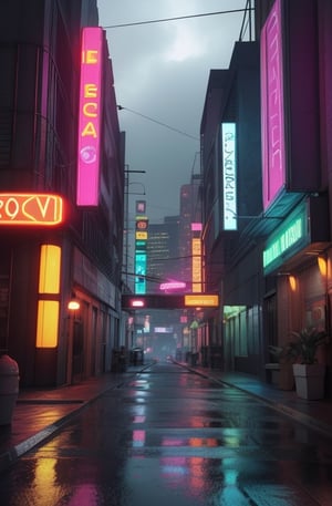 blade runner 80's style\ 80's rainy neon lights  ,3d toon night time style,xyzdaphne,wo_fmmika01,ff8bg