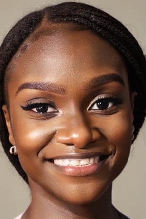 Dina Asher-Smith, ebony woman, 25 years old, (((dina eyes)))