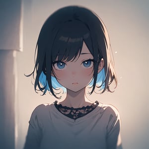 kawaii illustration. colorful sketch, emo girl,
atmosphere, (soft focus:1.4)