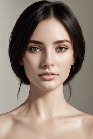 woman. beautiful detailed face, black hair, pale skin, light skin, realistic skin, detailed fabric texture, detailed hair texture, perfect proportion, accurate, anatomically correct, highly detailed skin and face texture, modern, photorealistic, perfect face, hyper realism, mega realism, high quality,REALISTIC,Ayuquh