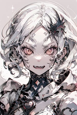 girl, cute, fangs (theme),r1ge,portrait,illustration,fcloseup,rgbcolor,emotion