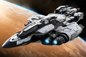  space, high_resolution, high detail, asteorid belt , realistic, realism, small speedy space ships, futuristic, ion_engines, 9 ships, race, stream lined, action, look from cockpit