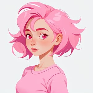 1girl, pink_hair,