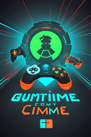 In the center of the logo, incorporate a stylized gaming controller, such as a gamepad or joystick. This instantly signifies that it's a gaming event. Behind the controller, create a subtle silhouette of Lima's iconic cityscape or skyline. This could include prominent landmarks or a simplified outline of the city. Use bold, modern, and dynamic typography for the event's name, "Lima Game Expo." The font should have a futuristic and energetic feel to evoke the excitement of gaming. Choose vibrant colors that are associated with gaming, such as electric blue, neon green, and fiery orange. Incorporate these colors into the controller and typography to make the logo pop. Surround the central elements with small gaming-related icons like game characters, consoles, or pixel art to add depth and detail to the design.