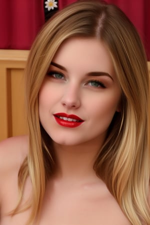 chica completamente desnuda,18 años, (((blonde)), red lips

,Masterpiece