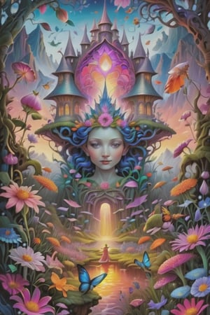 masterpiece), high resolution, highly detailed, detailed background, visionary art style masterpiece of fairy's among the flowers come to see their queen, dmt,psychedelic, lsd art, multi-layered Illustration, high contrast,HDR, hyper-detailed,hyper-realistic,visionary art ,sharp focus, 32k resolution, Simon Haiduk, a visionary art style masterpiece by Android Jones, Justin Totemical , Simon Haiduk, (masterpiece, best quality, ultra-detailed), (perfect hands, perfect anatomy), High detailed, detailed background, anatomically correct, uncensored, beautiful face, detailed eyes, detailed leaf patterns, by Brian Froud and Android Jones. perfect eyes, expressive eyes, score_9, score_8_up, score_7_up, best quality, masterpiece, 4k,ULTIMATE LOGO MAKER [XL],DonMB4nsh33XL ,vivid colors,neon highlights,DonMW15pXL,bl4ckl1ghtxl,DonMSn0wM4g1cXL