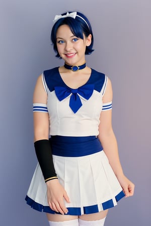 score_9, score_8_up, score_7_up, score_6_up, score_5_up, score_4_up, BREAK, source_anime,
1girl, sailor mercury, blue hair, short hair, blue eyes,
tiara, bow, choker, elbow gloves, pleated skirt, sailor collar, sailor senshi uniform,
upper body, smile, looking at viewer, solo, simple background, white background   